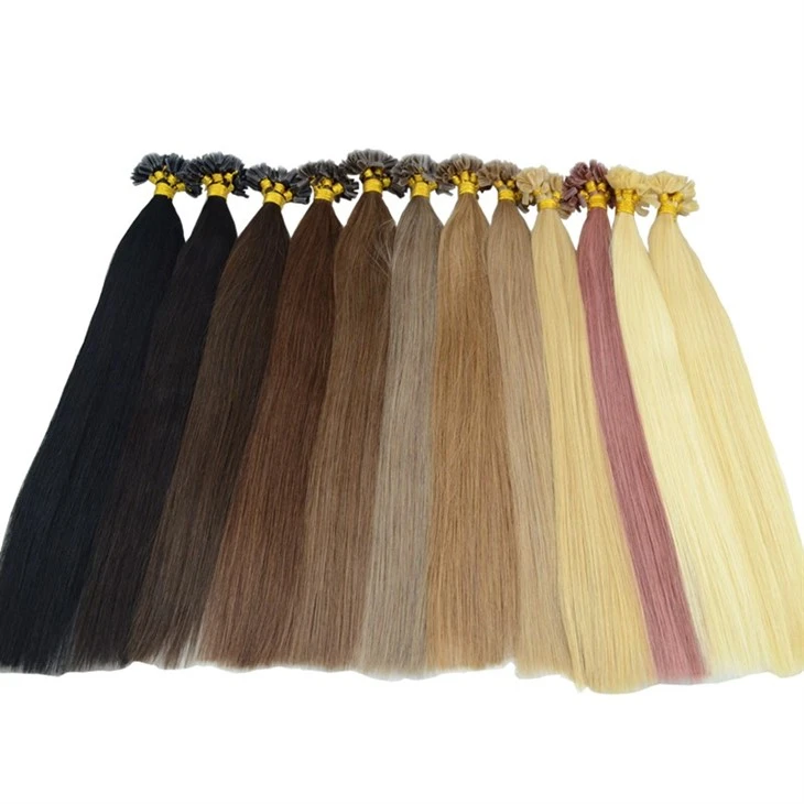 u nail tip hair extension